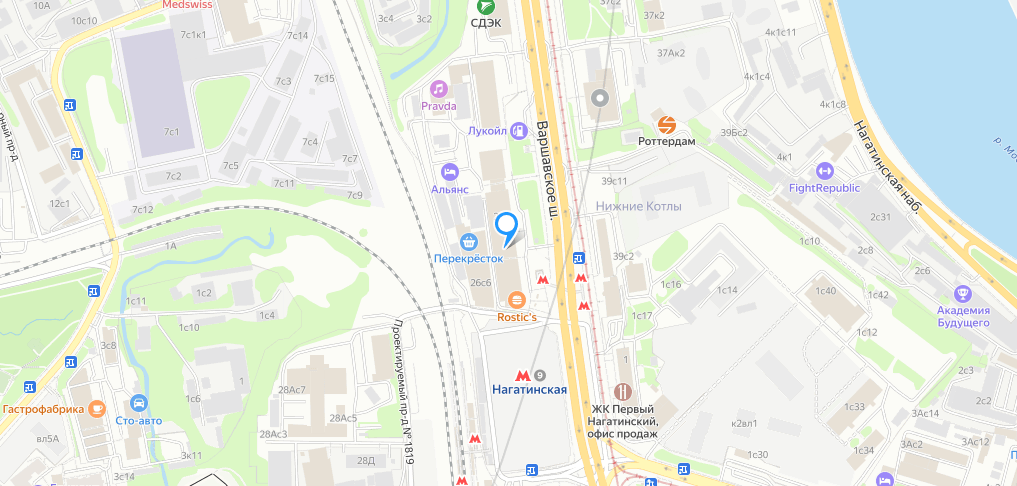 Как нас найти - Контакты VHS ПРОДАКШН